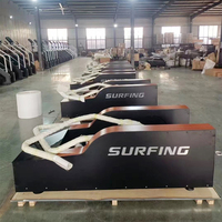 Gym commerciale Fitness exercice d'intérieur simulateur de surf Machine formation vague musculaire corps équilibre électrique surf Machine salle de sport