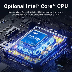 PC industriel embarqué compact avec module 4G, processeur I5-8350U, WIFI4, <span class=keywords><strong>BT4</strong></span>, poids 1 kg, alimentation 12V DC, PC industriel robuste de bureau - Product Image 5