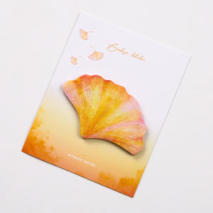 Forma de hoja Post ITT Notas Simular Hojas Notas N veces Stick Mensaje Pegatinas Papelería Regalos - Product Image 6