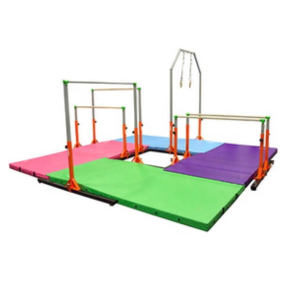 Интегрированный гимнастический коврик для тренажерного зала для детей, складной коврик из пеноматериала