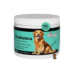 Probióticos para Perros con Prebióticos, Marca Privada OEM ODM, Promueve un Microbioma Intestinal Equilibrado, Refuerza la Salud Inmunológica, Masticables Blandos - Product Image 1