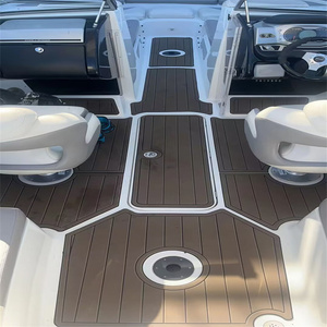 Plataforma de Baño para <span class=keywords><strong>Sea</strong></span> <span class=keywords><strong>Doo</strong></span> 230 Challenger <span class=keywords><strong>2013</strong></span>, Alfombrilla de Espuma EVA para Cabina, Estilo SeaDek MarineMat, Autoadhesiva, Imitación Madera de Teca - Product Image 3