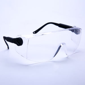 Gafas de seguridad ajustables aprobadas por la CE, protección ocular transparente antivaho y resistente a los arañazos - Product Image 1