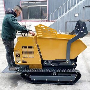 <span class=keywords><strong>Mini</strong></span>-chargeur tout-terrain 4x4 de haute qualité CE 1 tonne avec direction articulée pour chantier agricole et construction - Product Image 4