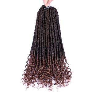 locs crochet trenzas pelo mambo de cerraduras de ganchillo de la extensión del pelo de locs ganchillo pelo - Product Image 4