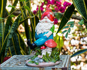 Handgemachte Patio Veranda Hof Rasen <span class=keywords><strong>Ornament</strong></span> Weihnachten Solar Garten <span class=keywords><strong>Gnome</strong></span> Geburtstags geschenke <span class=keywords><strong>Gnome</strong></span> Figuren Outdoor Statuen mit Licht - Product Image 4