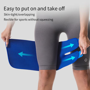 Cuissardes de basket-ball et de <span class=keywords><strong>football</strong></span> avec protège-jambes de protection musculaire anti-transpiration avec sangles de liaison - Product Image 5