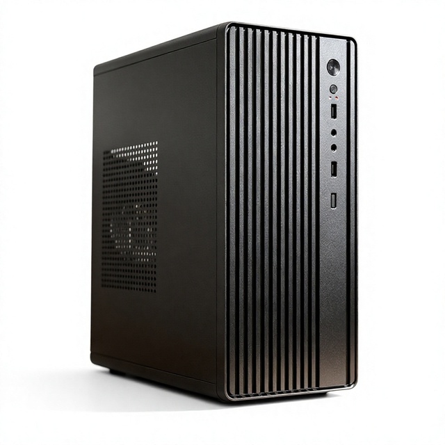Meway Hot Sale Compact Micro ATX Model 258-4 Gaming Computer Case Small Form Factor Mini Tower PC Chassis for Office Home