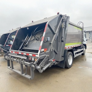 รถบรรทุกอัดขยะขนาดเล็ก FAW 4x2 6m3 เครื่องยนต์ดีเซล เกียร์ธรรมดา สำหรับขาย - Product Image 6