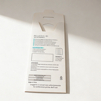 Boîtes en carton pliables personnalisées, boîtes de présentation en carton pour emballages de téléphones portables, verre trempé, produits électroniques, vente au détail