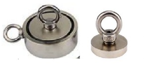 500lbs poderoso permanente <span class=keywords><strong>Super</strong></span> fuerte FishNeodymium Eyebolt 200kg de pescado imán - Product Image 4