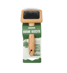 Peine para Mascotas con Mango <span class=keywords><strong>de</strong></span> Madera y Sándalo, Púas <span class=keywords><strong>de</strong></span> Acero Inoxidable, Apto para Perros y Gatos, Elimina el Pelo Suelto - Product Image 1