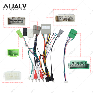 爱佳安卓电源电缆供应2008-2011本田思域汽车连接器完整电源套件高端电缆 + Canbus - Product Image 5