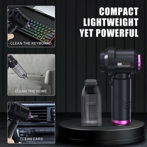 Mini <span class=keywords><strong>aspirateur</strong></span> souffleur multifonction sans fil portable 17000Pa <span class=keywords><strong>à</strong></span> forte aspiration pour voiture et maison, personnalisable, avec certification CE - Product Image 4