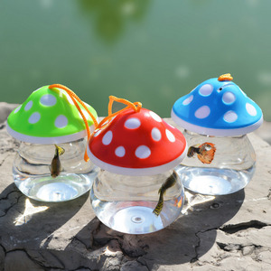 Pecera Redonda de Plástico para Peces <span class=keywords><strong>Betta</strong></span>, Mini Acuario Portátil de 150 ml para el Cuidado de Peces - Product Image 5