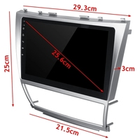 Autoradio Android 13 avec Car-play pour Toyota Camry 2007 - 2011, écran 10 pouces, système de navigation GPS, lecteur multimédia, lecteur vidéo