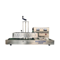 Machine de scellage automatique par induction électromagnétique pour feuille d'aluminium, petite machine de scellage pour bouteilles en plastique PET et feuille d'aluminium