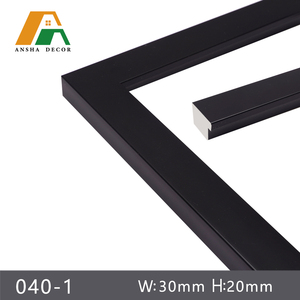 Cornice in PS con finitura effetto legno rosso e motivo greco dorato, larghezza 45 mm, per <span class=keywords><strong>cornici</strong></span> artistiche personalizzate e bordi per specchi - Product Image 3
