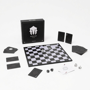 Aangepaste dobbelstenen pionnen bordspel voor volwassenen kaart grappig bordspel tokens bordspel print logo - Product Image 4