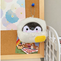 Pendentif de sac à dos pingouin mignon en peluche, style japonais, en PP, énergie positive, le plus vendu, de Yiwu, pour voyage