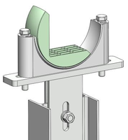 Sangat Cocok untuk Tabung 100mm/120mm: Bantalan A120/A100 Berkekuatan Tinggi dengan Casing Aluminium Penuh