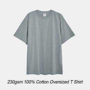 Camiseta de gran tamaño lisa de peso pesado de alta calidad, camiseta personalizada en blanco de 100% algodón para hombre, camiseta con hombros caídos - Product Image 5