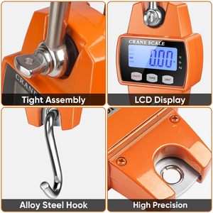 300 kg 600 IB kỹ thuật số xách tay trọng lượng Quy mô điện tử mini <span class=keywords><strong>Crane</strong></span> quy mô với LCD hiển thị - Product Image 4