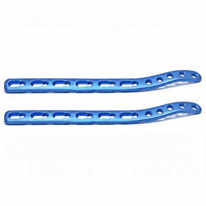 Kit de placas de hueso quirúrgico ortopédico de potencia Manual de acero inoxidable de 3,5mm, mecanismo de bloqueo de placa de húmero Extra Articular, Tijera - Product Image 1