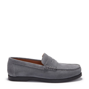 Mocasines Náuticos, Gamuza Gris Pizarra - Product Image 3