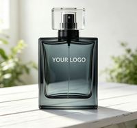 Cologne de luxe unisexe de haute qualité aux phéromones pour hommes, parfum fruité longue durée, écologique, marque privée, bleu clair