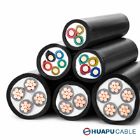 0,6/1kV Niederspannungs-YJV-Kabel mit blankem Kupferleiter, 3/4/5-adrig, XLPE-Isolierung, PVC-Mantel, Stromkabel 16-70mm²