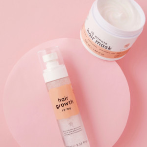 Marque privée favorise la croissance des <span class=keywords><strong>cheveux</strong></span>, répare les dommages aux <span class=keywords><strong>cheveux</strong></span>, spray de croissance et masque capillaire à la kératine en 10 minutes - Product Image 2