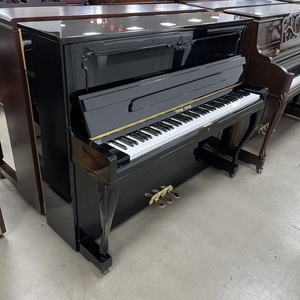 <span class=keywords><strong>Piano</strong></span> acoustique Young Chang E118 noir poli pour étudiant - Product Image 1
