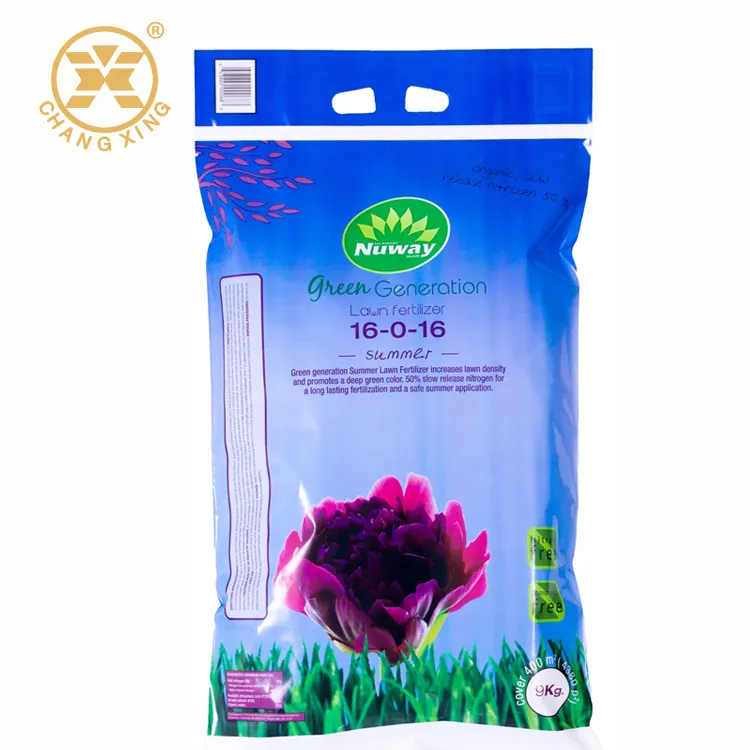 Saco de fertilizante, embalagem de fertilizante em plástico 1kg 5kg 10kg para plantas