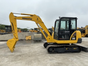 Excavadora de orugas Komatsu PC56 usada, sistema hidráulico original japonés de segunda mano, motor de engranaje, núcleo original Komatsu 56 - Product Image 3