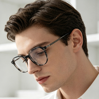 Gafas de Lectura con Filtro de Luz Azul, Diseño Moderno, Montura Negra Cuadrada, para Hombre y Mujer