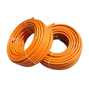 JG Flexible Cooking Braided Natural Gas Hose Soft Propane LPG Gas Stove Hose Flexible PVC Gas Cooker Hose Pipe