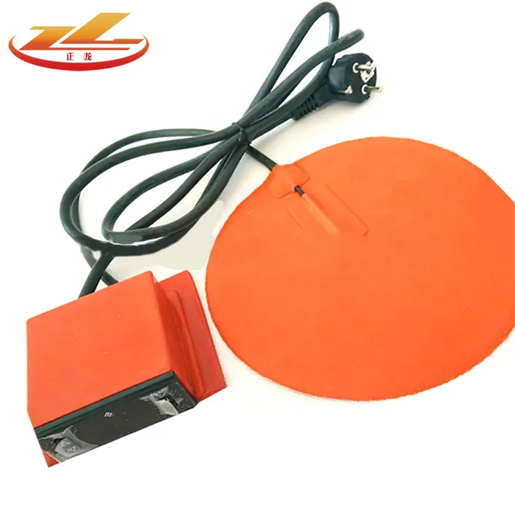 220v 20mm Diameter Round Silicone Rubber Heating Mat