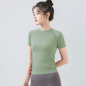 Lulu Damen Schnelltrocknendes Atmungsaktives Sport-T-Shirt & Yoga-Trainings-Leggings mit Schlankheits-Effekt für Laufen & Yoga - Product Image 6