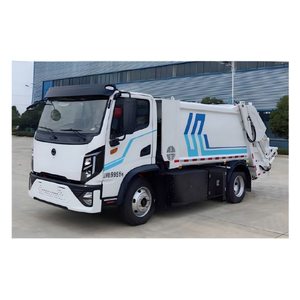 Camion compacteur de déchets à chargement arrière, camion de collecte des déchets, différents camions à compression de déchets, personnalisation OEM - Product Image 3