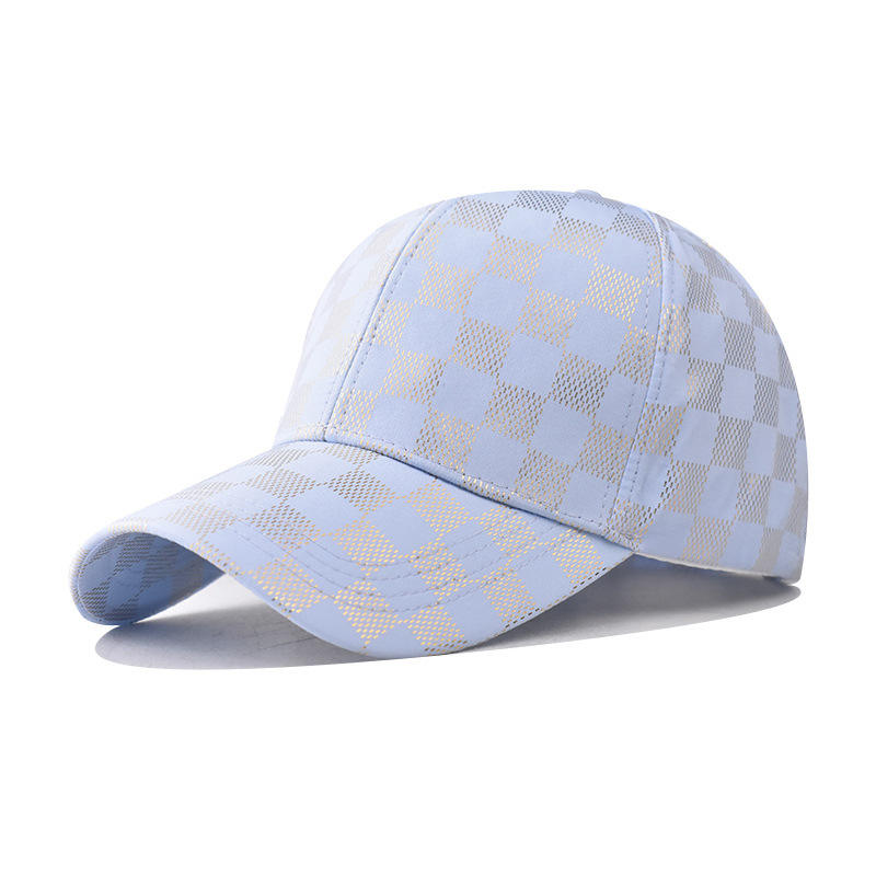 blue with plaid and lurex