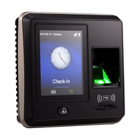 Terminal d'empreintes digitales IP avec écran tactile de 2,8 pouces ZK SF300, sortie Wiegand, TCP/IP, hôte USB, 3000 empreintes digitales, logo personnalisé