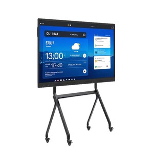 OEM ODM Anti-Blue Light Interactive Flat Panel 65/75 Inch 4K UHD 20-Touch Electronic <b>Whiteboard</b> 4mm Anti-Glare Glass - Product Image 1