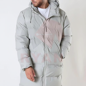 เสื้อแจ็คเก็ตพัฟเฟอร์แบบแห้งเร็ว คุณภาพสูง สำหรับผู้ชาย ผู้ใหญ่ เด็ก  รับออกแบบสีและพิมพ์ลายตามสั่ง  แบบติดกระดุมด้านหน้า กันน้ำ - Product Image 1