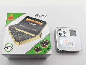 Mô Hình Mới I19 Xoay Mini Điện Thoại Di Động Nhỏ Hộp Cảm Ứng 2 Sim Chờ Ma Thuật Bằng Giọng Nói Sync Âm Nhạc Torch Loại C Mini Xoay Điện Thoại Di Động - Product Image 4