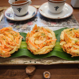 Vente en gros <span class=keywords><strong>de</strong></span> nourriture japonaise friture profonde Yasai Kariage pré-frit surgelé Tempura légumes tarte collation pour restaurant - Product Image 2