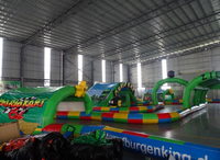 Bâche gonflable étanche en PVC de m, équipement pour jeux de course, de Kart et de Sport