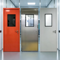   Porte en acier ignifugée 90 minutes, porte d'entrée ignifugée de haute qualité pour projets hôteliers et hôpitaux