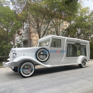 Coche Fúnebre Clásico de Lujo Eléctrico Blanco de 2 Plazas con Certificación CE en Oferta - Product Image 5