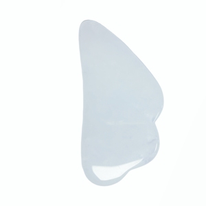 Face Lifting White Jade Massage Skincare tools White Guasha for Face - Product Image 1